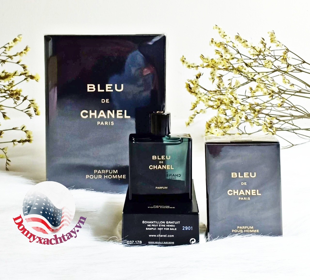 Nước hoa nam Bleu De Chanel Parfum Pour Homme 100ml - Phong cách lịch lãm,  nam tính,